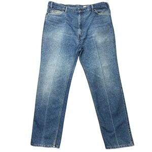 Levis Mens Silver Tab Jeans 40x32 Light Wash Straight Leg Vintage Denim